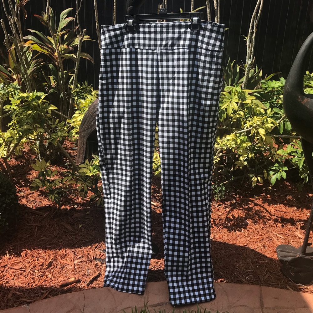 Zac & Rachel Gingham Pull-On Pant